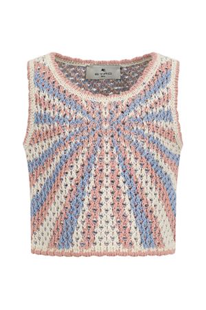 multicolor cotton top ETRO KIDS | GY9A62X0268999